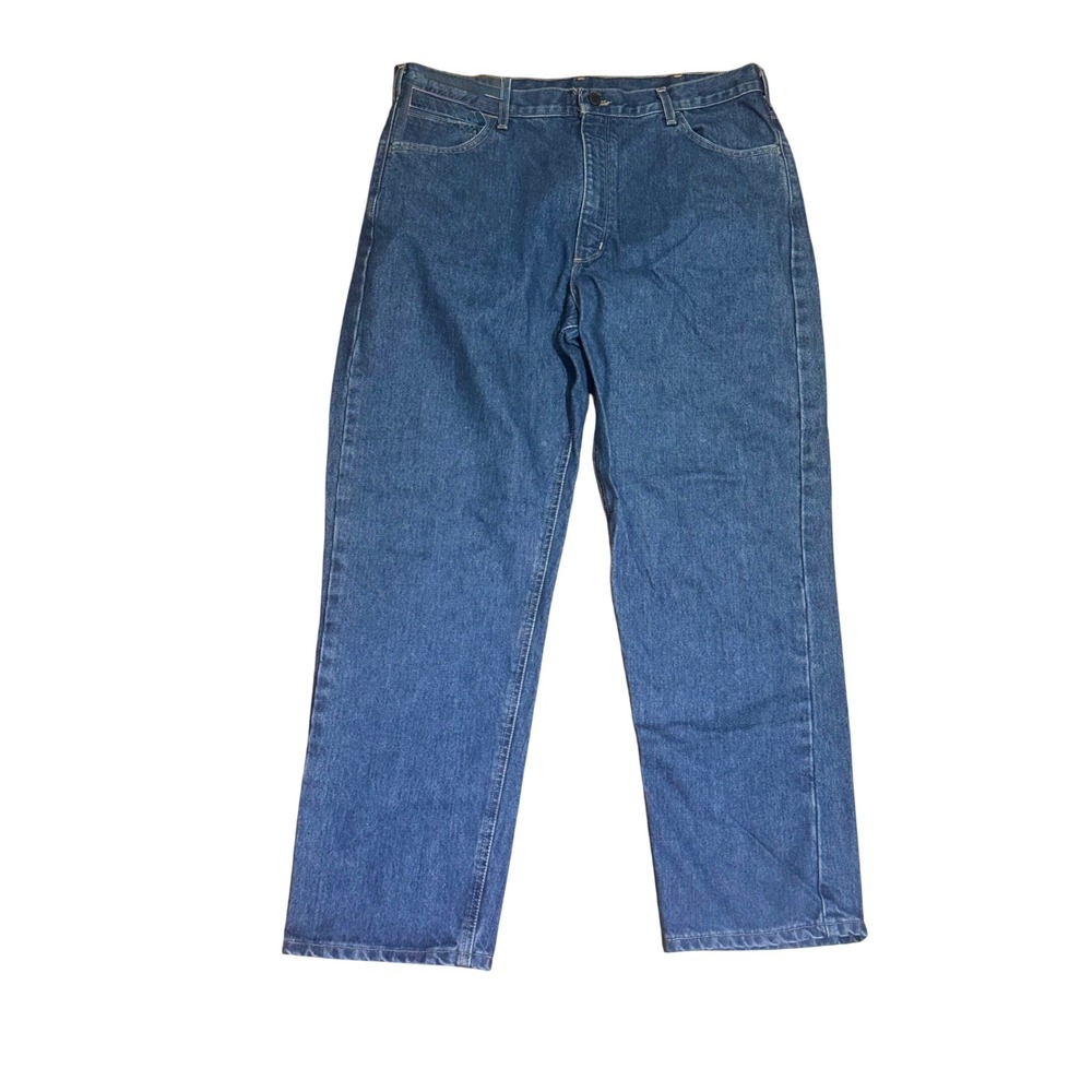 Carhartt FR Jeans Flame Resistant HRC 3 Relaxed Fit Blue Denim Mens 40x32